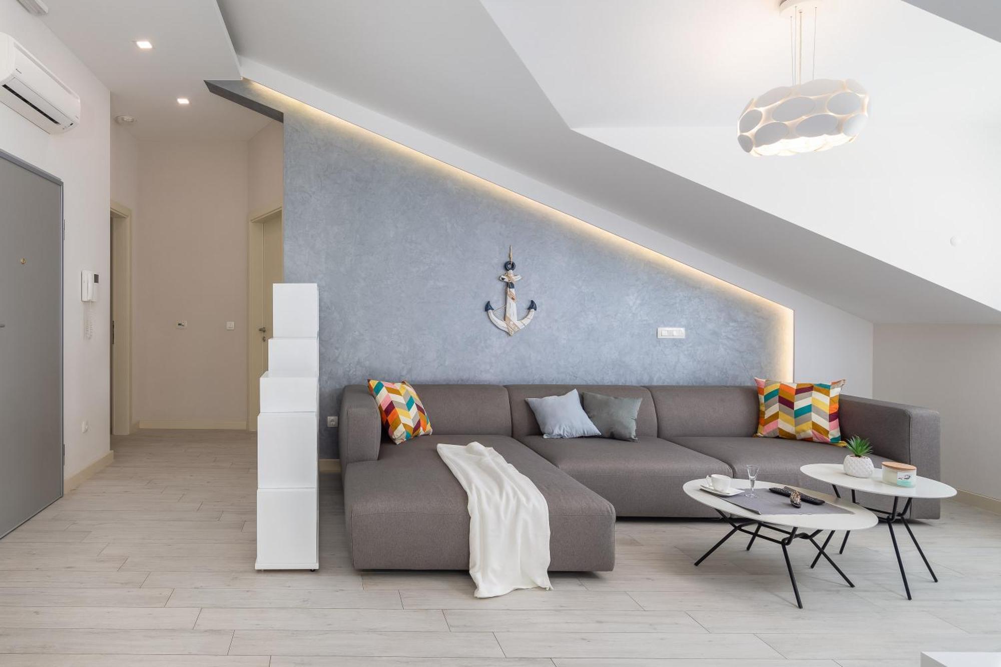 Potter - Penthouse With Sea View & 2 Parking Places Promajna Exterior foto