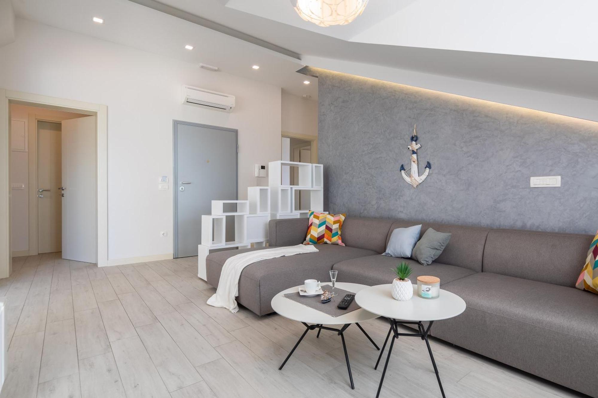 Potter - Penthouse With Sea View & 2 Parking Places Promajna Exterior foto